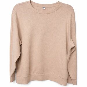Uniqlo Pink Blush Crew Neck Sweater XL